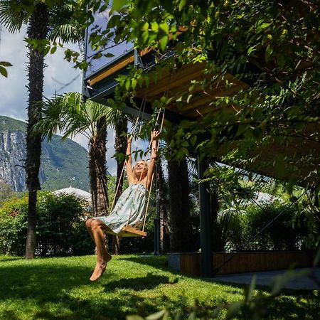 Treelodgy, The Tree House Hotel Рива дел Гарда Екстериор снимка