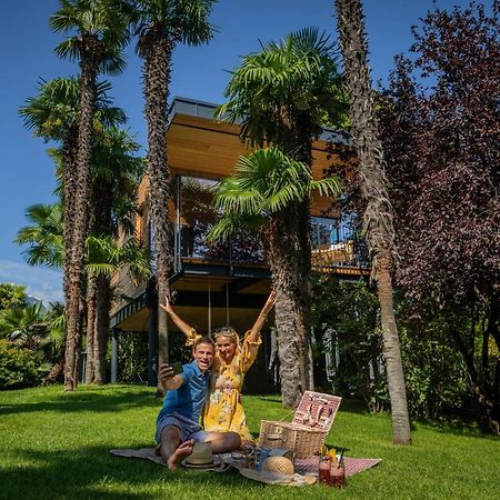 Treelodgy, The Tree House Hotel Рива дел Гарда Екстериор снимка