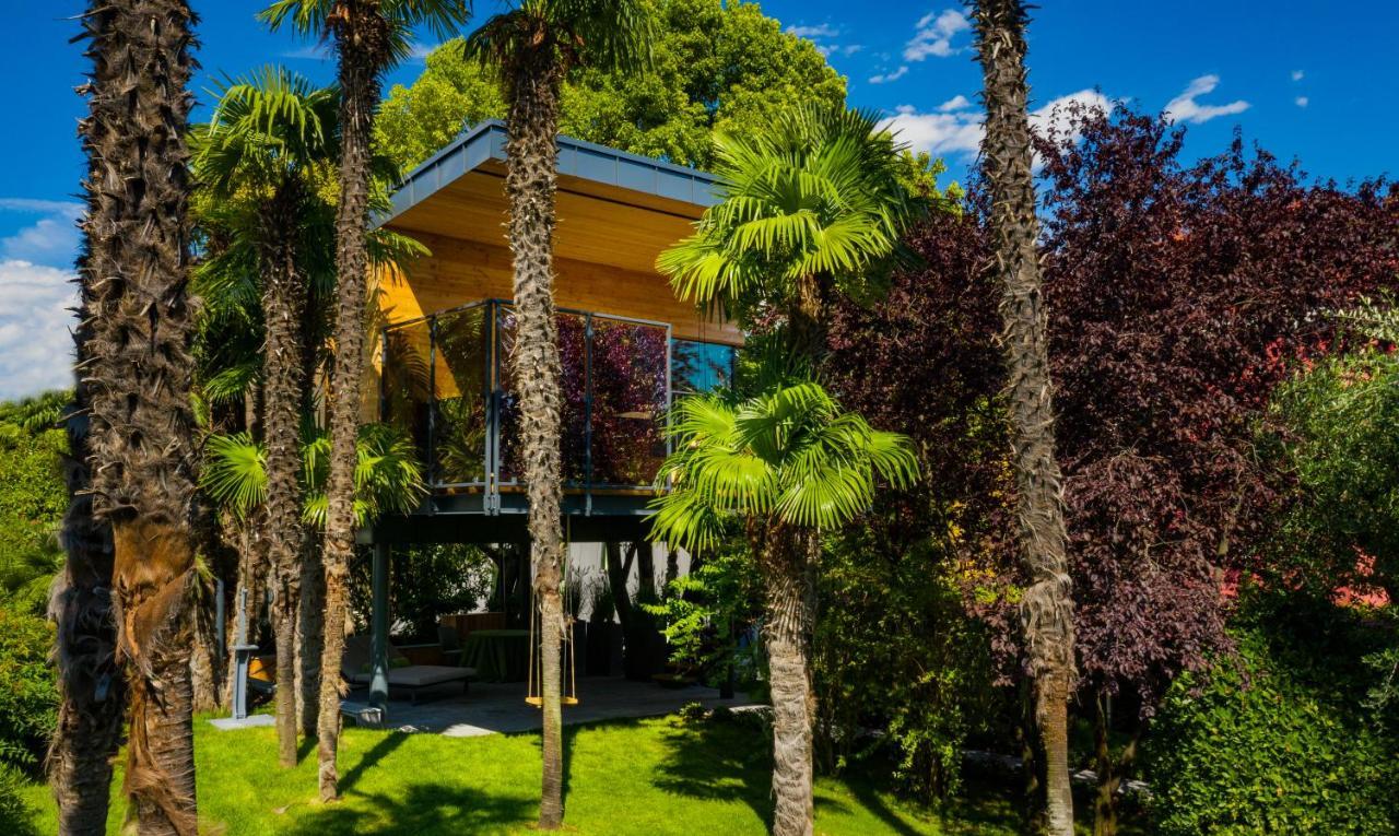 Treelodgy, The Tree House Hotel Рива дел Гарда Екстериор снимка